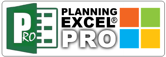 PLANNING EXCEL PRO3